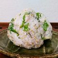 まやしゅうまま's cooksnap of when they made 鯖とチーズと大葉のおにぎり.