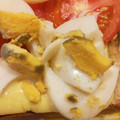 アブシンベル's cooksnap of when they made ＊トマトとゆで卵のマヨチーズトースト＊.