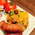 mami♪123's cooksnap of when they made ホクホク！かぼちゃとお豆のサラダ.