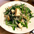 mikaringo☆'s cooksnap of when they made 厚揚げともやしとニラのエスニック炒め.