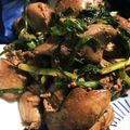 きゃおりーぬ3世's cooksnap of when they made レバニラ炒め.