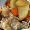 tomo‎✩'s cooksnap of when they made ホロホロ&しみしみ☆大根と鶏手羽元の煮物.