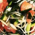 やえまりも's cooksnap of when they made ワカメとレタスのナムル風サラダ.