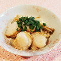 Richland☆Y's cooksnap of when they made 簡単5分で完成★ホタテのガリバタ炒め.