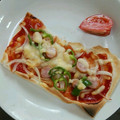 クックZTZ10H☆'s cooksnap of when they made 春巻きの皮でピザ♪と簡単適当ピザソース.