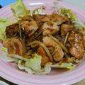 ayuteddy's cooksnap of when they made 鶏肉ともやしのポン酢炒め.