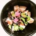 totomamato's cooksnap of when they made 山芋とオクラのあごだし梅肉和え.