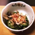 yuttyon's cooksnap of when they made 簡単 オクラとメカブのポン酢和え.