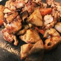 銀杏太郎's cooksnap of when they made 蓮根☆薩摩芋☆椎茸☆人参☆南蛮炒め.