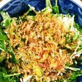 杏子姫's cooksnap of when they made 水菜の苦味なし☆水菜と豆腐のサラダ.