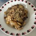 K0A9O0R8U♪'s cooksnap of when they made 簡単節約☆豚こまと茄子のオイスター炒め。.