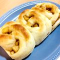 hrm07's cooksnap of when they made ＊キャラメルアップルシナモンロールパン＊.