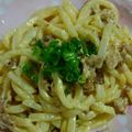 motherfox's cooksnap of when they made ヨーグルトカルボうどん.