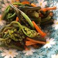 もきち☆'s cooksnap of when they made わらび×塩昆布浅漬け.