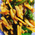 けろけろよいこ's cooksnap of when they made ピーマンとジャガイモオイスター炒め♬.