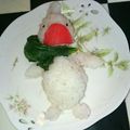 ★サンセット★'s cooksnap of when they made ♡3Dおにぎりアート♡具はお好みで♬.