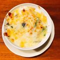 chikinda's cooksnap of when they made お弁当に☆ハムとほうれん草のグラタン.
