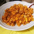 友遊♪'s cooksnap of when they made 簡単、パパッと豚キムチ炒飯.