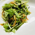＊ｎｏａ＊”'s cooksnap of when they made 水菜とひじきの和風サラダ～♪♪.