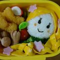 ひよママぴっこ's cooksnap of when they made 塔の上のラプンツェル♪キャラ弁♪.