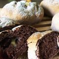 えるみちゃん's cooksnap of when they made 赤ワイン仕込み～クランベリーライ麦パン.