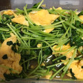 クック56847H☆'s cooksnap of when they made 豆苗とたまごのオイスターソース炒め.