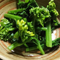 キキとノア's cooksnap of when they made 菜の花のからし和え.