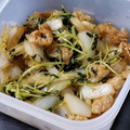 緋色98's cooksnap of when they made 超簡単♪豆苗と油揚げのポン酢和え.