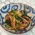 カナリア's cooksnap of when they made ほうれん草・牛蒡とカニ蒲鉾のごまあえ♪.