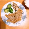 †未羽†'s cooksnap of when they made 簡単！豚の和風ピカタ.