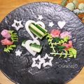 ☆micoco☆'s cooksnap of when they made 野菜をスティックをリングでお洒落に.