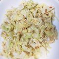 ellie21's cooksnap of when they made キャベツのマヨかつおサラダ.