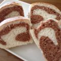 べるり's cooksnap of when they made レンジでマーブルパン♪ミルク&ココア.