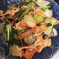 クックSHCHTZ☆'s cooksnap of when they made 青梗菜とにんじん、エノキのバター麺つゆ.