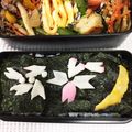 フジぽん's cooksnap of when they made 夜桜弁当.