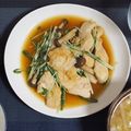 トモ’sキッチン's cooksnap of when they made 鶏むね肉と水菜のおろしぽん酢炒め.