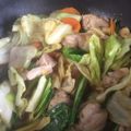 芋姉ちゃん♪'s cooksnap of when they made 鶏もも肉とキャベツの回鍋肉風炒めもの.
