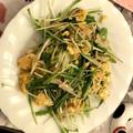 yukiki0127's cooksnap of when they made たまごとカニカマで☆水菜サラダ.