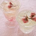 shimaru's cooksnap of when they made 雨女考案！おうちdeできるお花見ドリンク.