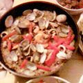 maimamitan's cooksnap of when they made 【Speedy 魚介たっぷりパエリア。】.