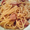 うさはは's cooksnap of when they made カルボナーラ.