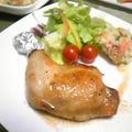 ミワボシ's cooksnap of when they made 簡単！ローストチキン♪レモンバター醤油♪.