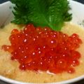 10月's cooksnap of when they made いくらを乗せた卵かけご飯.