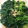 こす・こすお's cooksnap of when they made ほうれん草のおひたし.