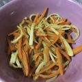 ＊りぃちゃ＊'s cooksnap of when they made 大根と人参の皮だけキンピラ.
