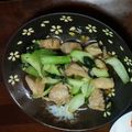 クックZ4AQ75☆'s cooksnap of when they made シンプル★鶏肉とチンゲン菜の塩炒め.