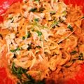 ひととせ305's cooksnap of when they made 豆苗と切り干し大根のサラダ 梅風味.