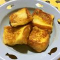 いお。's cooksnap of when they made サクふわ食感♡揚げフレンチトースト.