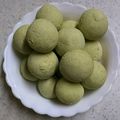 クックGB6431☆'s cooksnap of when they made 抹茶のもちもちミニドーナツ.