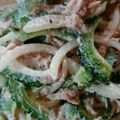 もんすけまま's cooksnap of when they made マヨぽんでツナとゴーヤのサラダ.